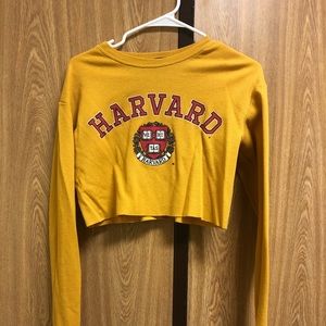 “Harvard” Forever 21 Crop Top